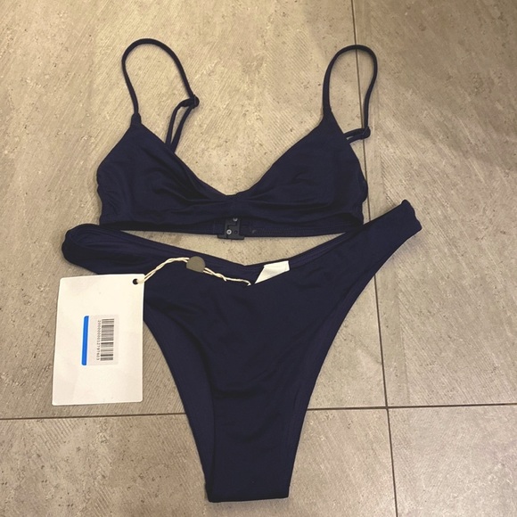 Zimmermann Navy Bikini - Picture 2 of 5